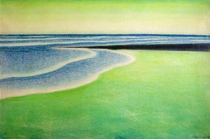 Paysage marin vert