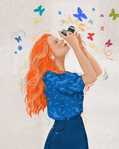 Dancing Wings, 2025 (numérique)