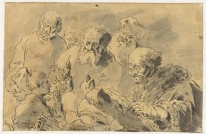 Christ et les scribes