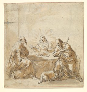 Souper à Emmaüs - Leonard Bramer