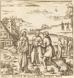 Le Christ invite deux disciples de Jean-Baptiste à le suivre