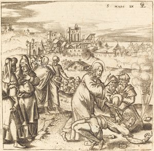 Le Christ guérit le garçon épileptique - Leonard Gaultier