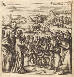 Le Christ réprimande les scribes et les pharisiens