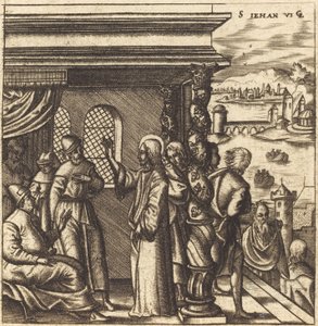 Le Christ enseignant dans la synagogue