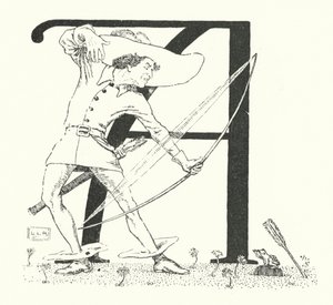 A était un archer et a tiré sur une grenouille - Leonard Leslie Brooke
