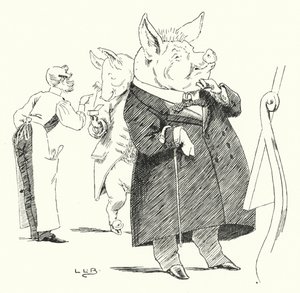 Barbier, barbier, rase un cochon; combien de poils feront une perruque? - Leonard Leslie Brooke