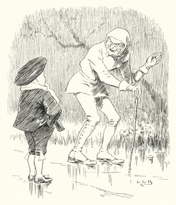 Un matin brumeux et humide, quand le temps était nuageux - Leonard Leslie Brooke