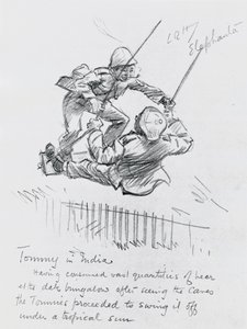 Tommy en Inde - Leonard Raven Hill