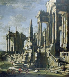 Ruines imaginaires - Leonardo Coccorante