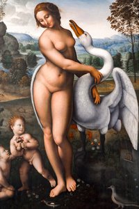 Léda et le cygne - Leonardo da (after) Vinci