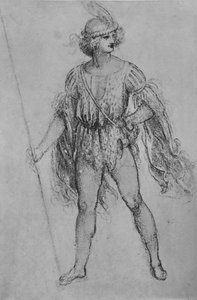 Un jeune homme avec une lance, vers 1480, 1945