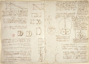 Dessins sur les pouvoirs et forces mécaniques, percussion, gravité, mouvement, optique et astronomie, avec diverses propositions arithmétiques et géométriques