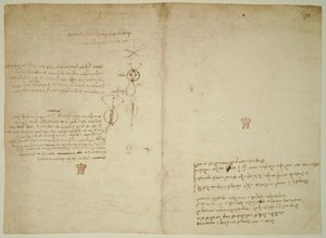 Codex Arundel. ff.171v-170r - Leonardo da Vinci