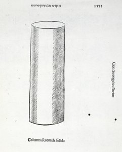 Columna rotunda solida, illustration de 