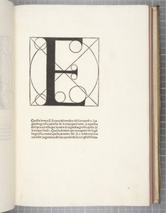 Divina Proportione, par Luca Pacioli