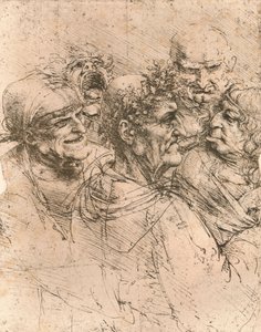 Dessin de caricatures, vers 1472-1519