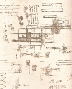 Dessin de projets pour châteaux et villas, c1472-c1519 1883