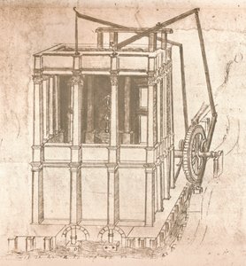 Dessin de projets pour châteaux et villas, c1472-c1519 1883