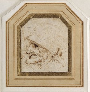 Tête grotesque