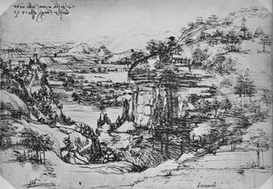 Paysage, vers 1480, 1945