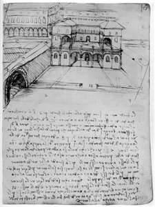 Plan pour une ville idéale, 1488-1490 1954