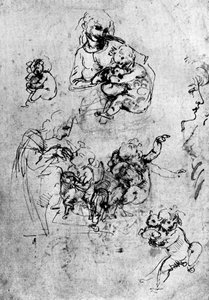 Études pour une Madonna Del Gatto, 15ème siècle