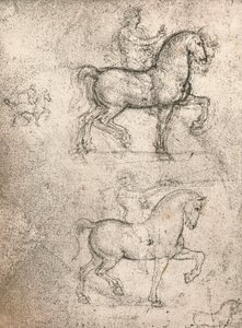 Étude pour le Monument Sforza
