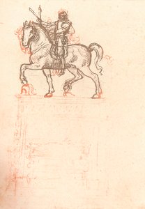 Étude pour le Monument Sforza, vers 1482-1499 - Leonardo da Vinci