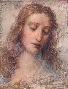 Étude pour la tête du Christ pour La Cène, vers 1495, 1911