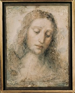 Tête du Christ rédempteur - Leonardo da Vinci