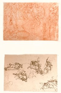 Deux dessins, vers 1472-1519, 1883 - Leonardo da Vinci