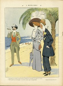 Illustration de Leonce Burret (1865-1915) dans Le Lire