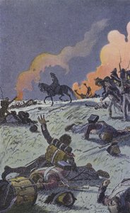 Le soir après la bataille de Waterloo