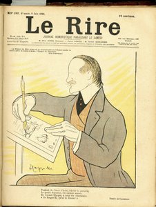 Illustration de Leonetto Cappiello dit Cappiello (1875-1942) pour la couverture de Le Rire