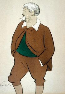 Jean Richepin (1849-1926) Poète français dessin de Cappiello - Leonetto Cappiello