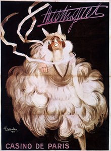 Mistinguett au Casino de Paris, affiche de Leonetto Cappiello