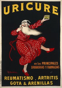 Uricure, c. 1910 - Leonetto Cappiello