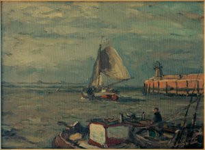 Jetée avec phare (Emden) II