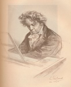Portrait de Beethoven, 1920