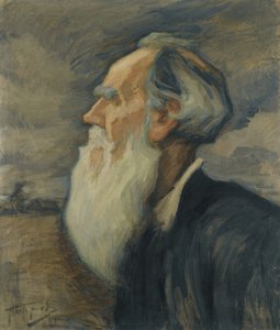 Portrait de Léon Tolstoï - Leonid Osipovic Pasternak