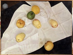 Nature morte aux pommes et citron