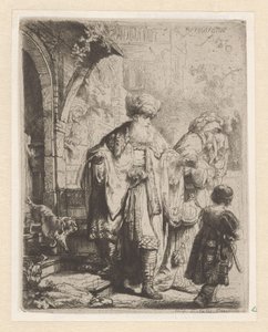 Abraham chassant Agar et Ismaël
