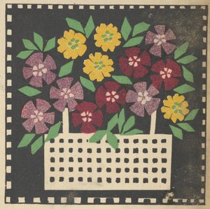 Panier de fleurs