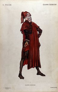 Costume pour le personnage de Gianni Schicchi de l