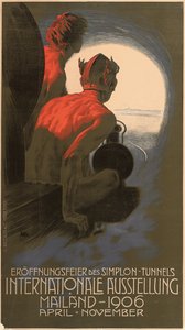 Affiche allemande faisant la publicité de l