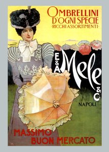 Large assortiment de parapluies de Mele