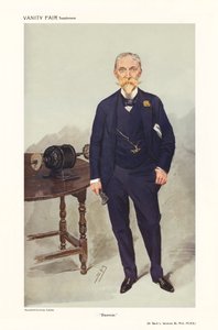 Sir David Lionel Goldsmid-Stern-Salomons - portrait debout