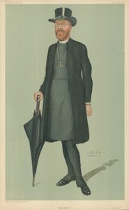 Edward Talbot, évêque de Rochester, Rochester, 21 avril 1904, caricature de Vanity Fair - Leslie Matthew Ward