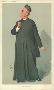 Père Bernard Vaughan, Un Savonarole moderne, 30 janvier 1907, caricature de Vanity Fair