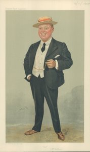 Leo Trevor, Leo, 2 novembre 1905, caricature de Vanity Fair - Leslie Matthew Ward